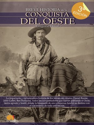 cover image of Breve historia de la conquista del Oeste